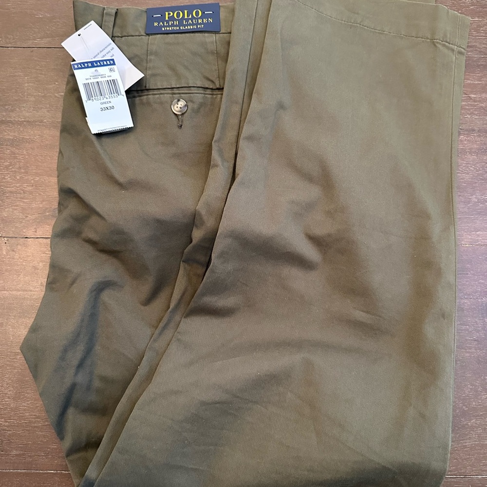 Polo by Ralph Lauren Men's Olive Pants